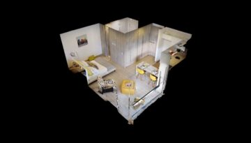 Torre-Barcelona-Centro-Apto-33m2-Dollhouse-View